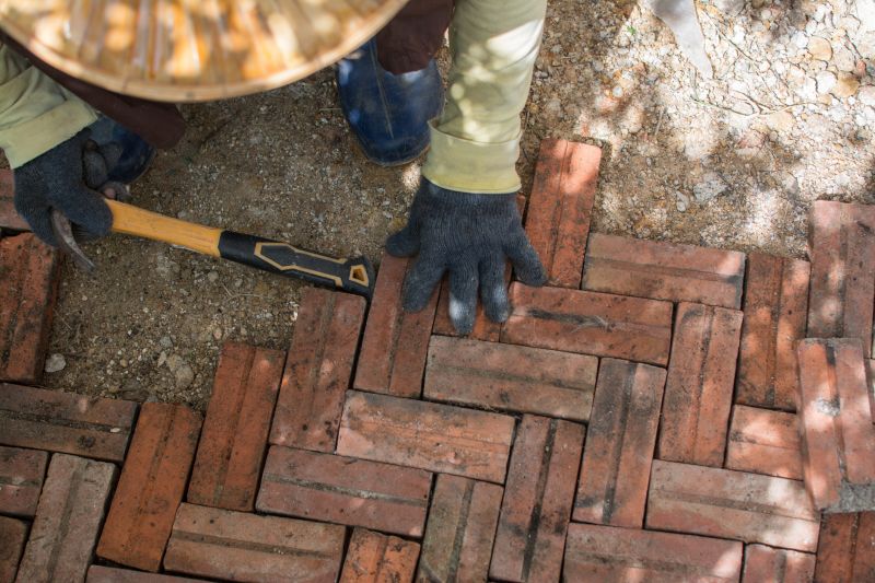 Brick Hardscape Construction in Framingham, MA