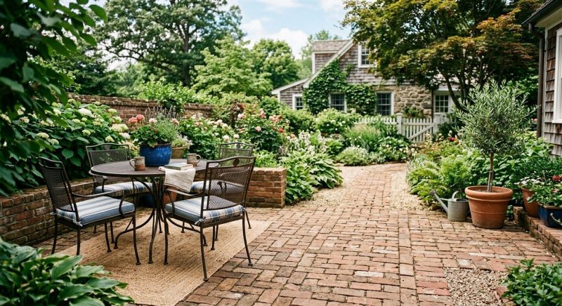 Brick Hardscape Construction in Manchester, NH