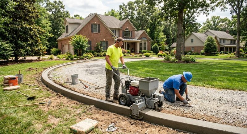 Concrete Curbing Installation in Honolulu, HI