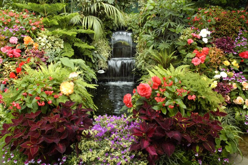 Garden Waterfall Installation in Honolulu, HI