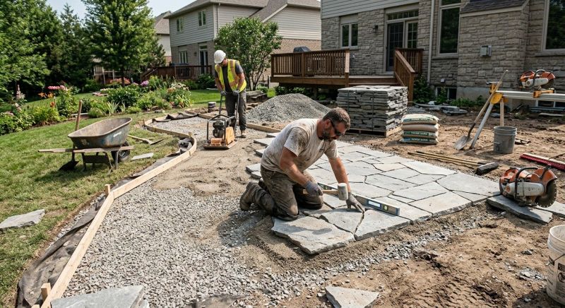 Hardscape Landscaping in Boston, MA