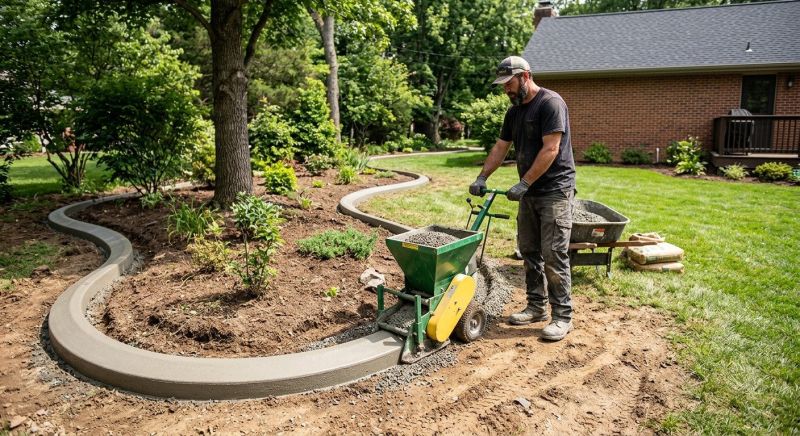 Landscape Curbing Replacement in Citrus County, FL