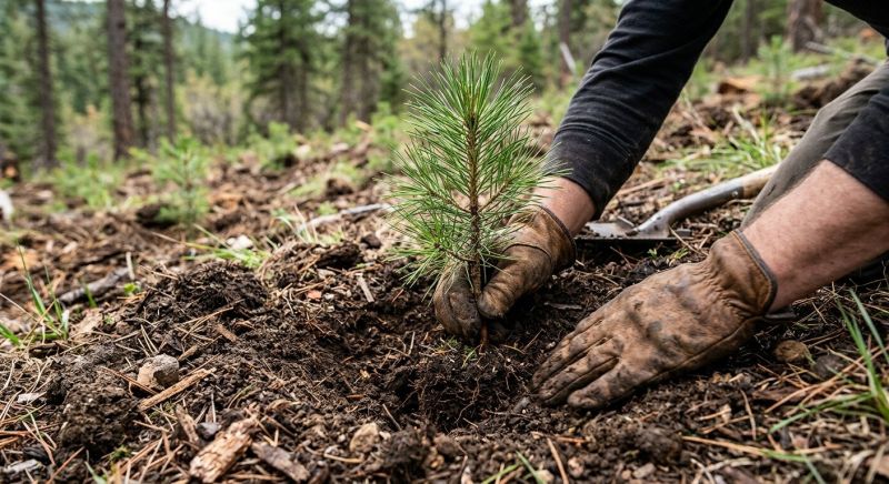 Magnolia Tree Planting in Ventura County, CA