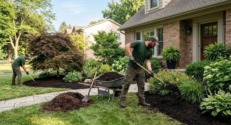 Organic Mulch Installation in Honolulu, HI