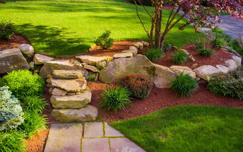 River Rock Landscaping in Ventura County, CA