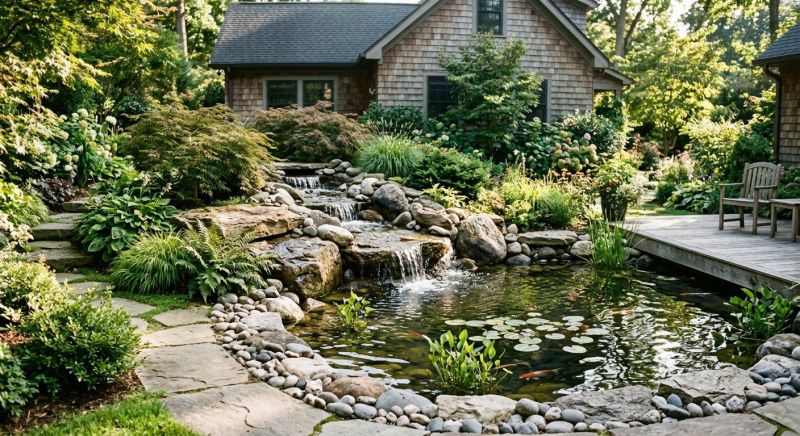 Rock Fountain Installation in Honolulu, HI