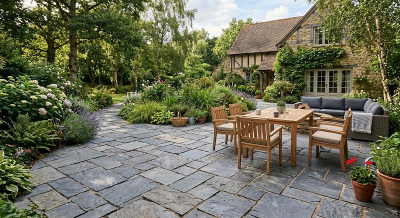 Slate Pavers Installation in Boston, MA