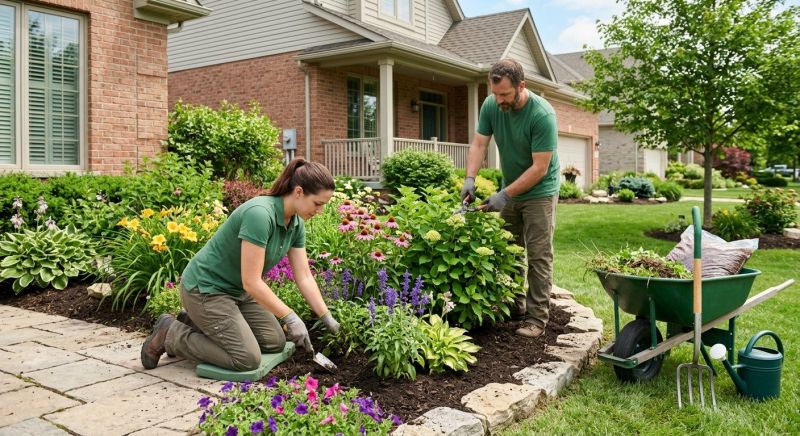 Spring Garden Maintenance in Ventura County, CA