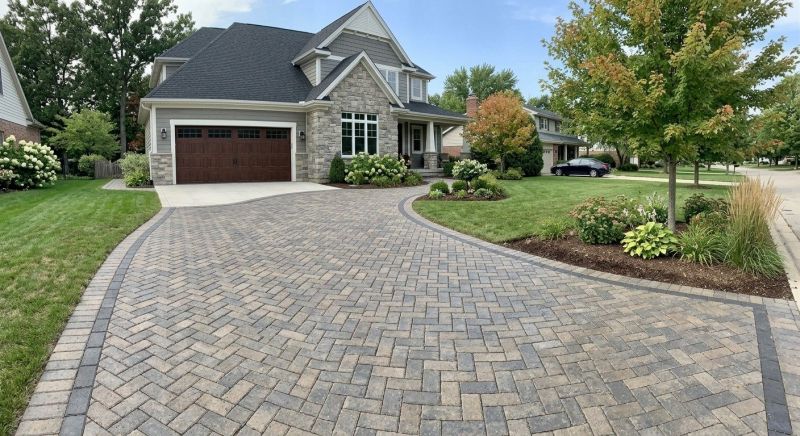 Stone Driveway Construction in Denver County, CO