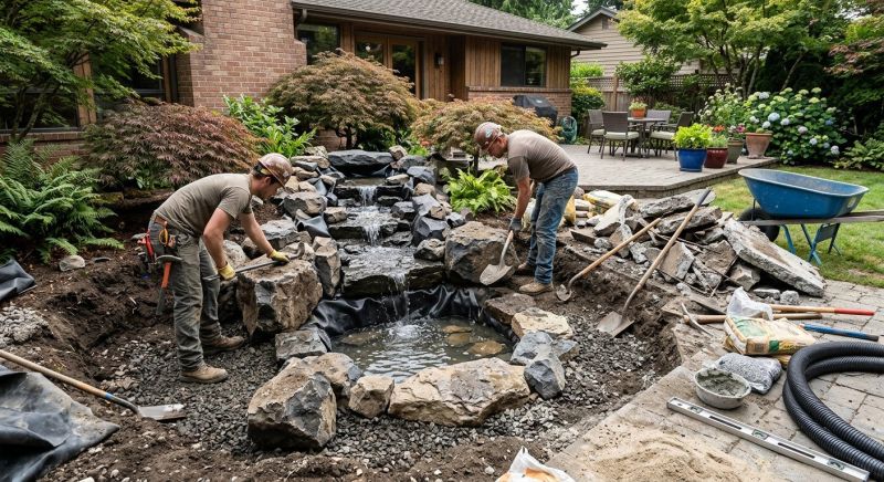 Water Feature Construction in Honolulu, HI